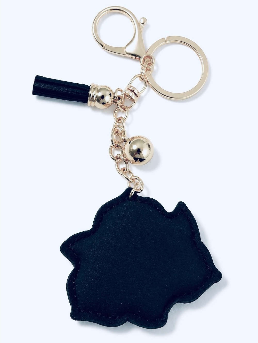 Multicolor Flower Crystal Keychain Bag Backpack Charm - Picture 2 of 2